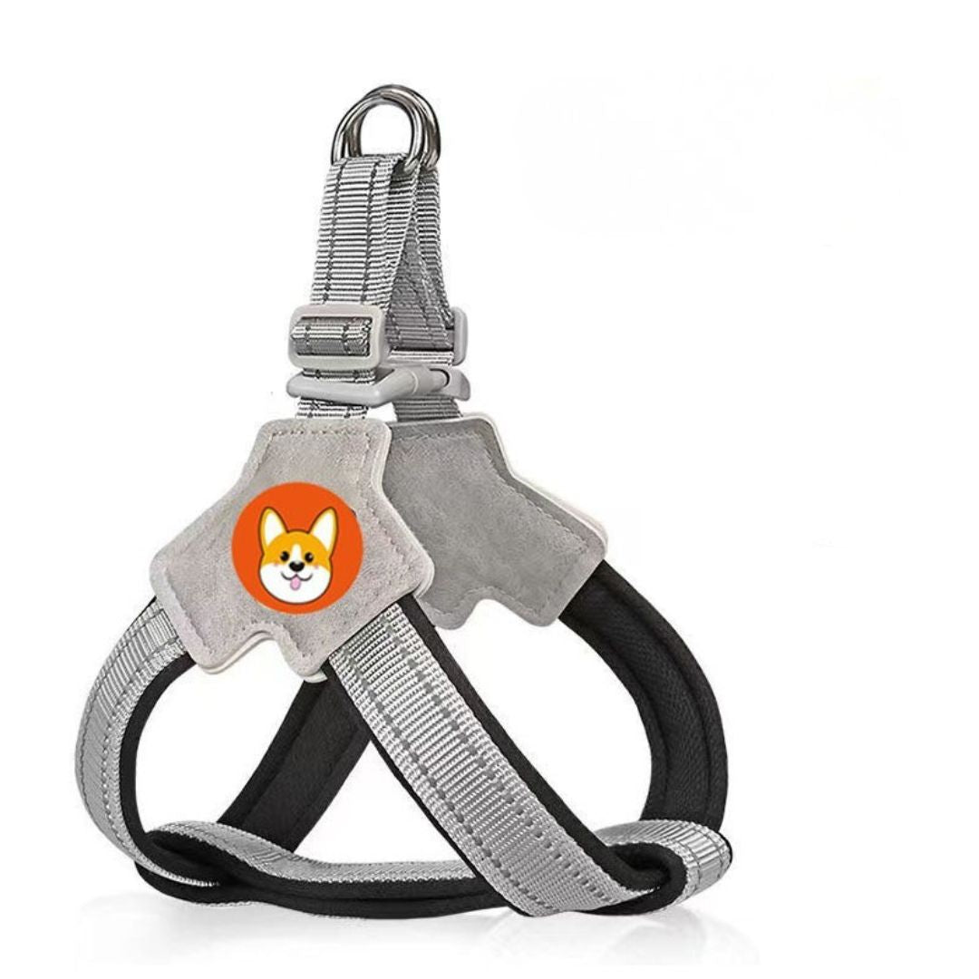 Harnais chien type Selle — confortable, respirant et sécurisé