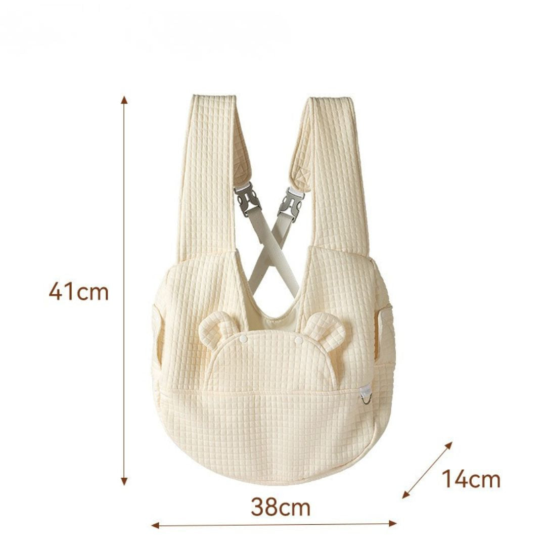Sac à dos animalier — Design croisé, pour petits chiens et chats