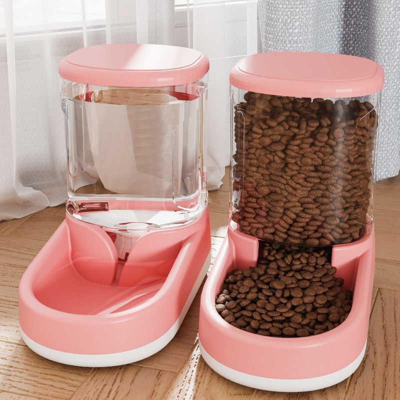 Distributeur automatique de nourriture pour animaux — gamelle et distributeur d'eau
