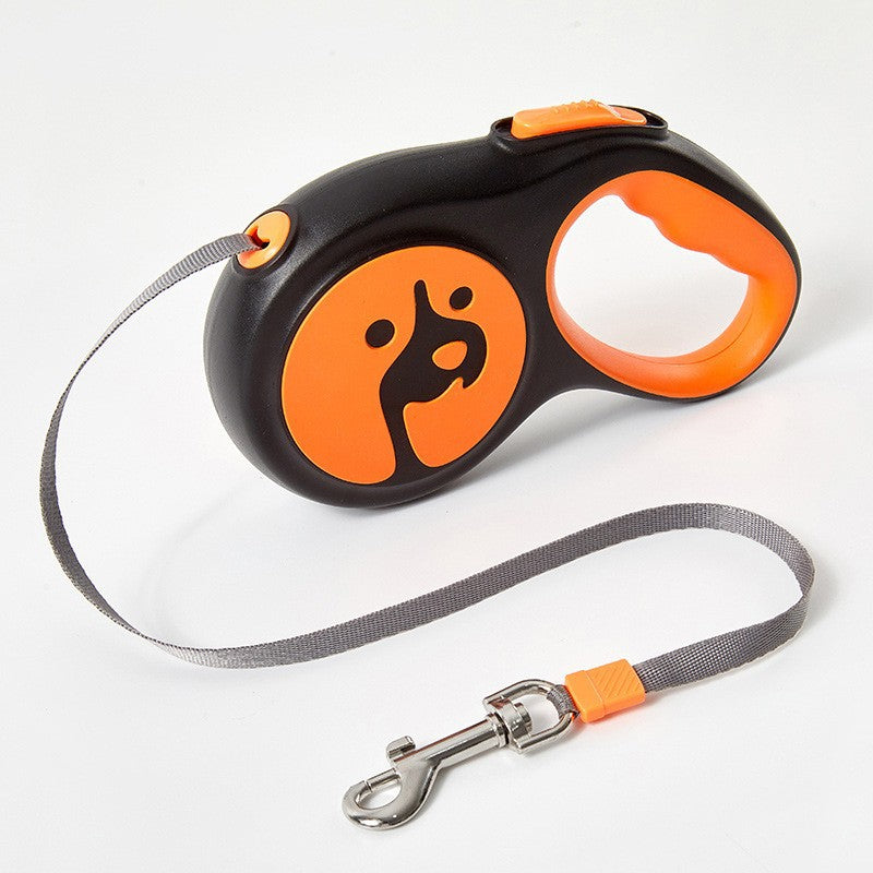Laisse pour chien avec verrouillage en un clic — confortable et pratique