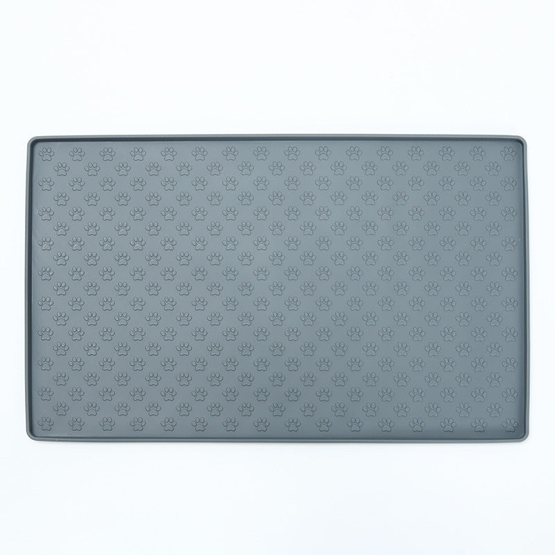 Tapis de Gamelle en silicone pour animaux – antidérapant et Imperméable