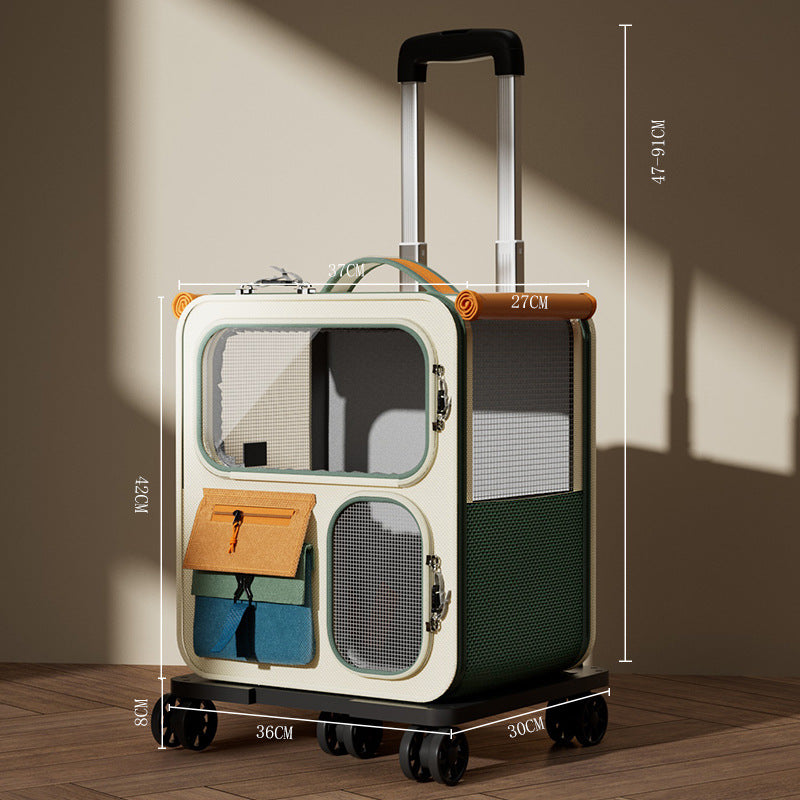 Valise de transport pour chats — pratique et spacieuse