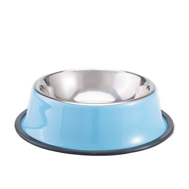 Gamelle pour chien et chat en acier inoxydable — grande taille robuste