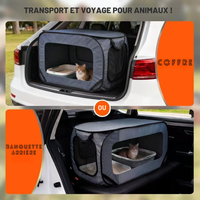 Tente Pliable pour Animaux — Portable et Respirante pour Voyage et Maison