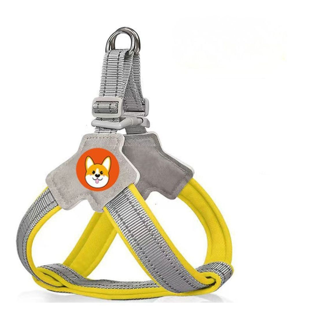 Harnais chien type Selle — confortable, respirant et sécurisé