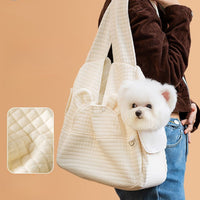 Sac à dos animalier — Design croisé, pour petits chiens et chats