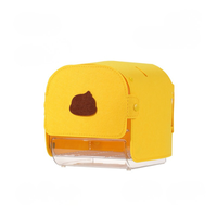 Cage de transport pour perroquet — jaune, design sécurisé