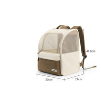 Sac à dos respirant pour animaux — transport pratique et confort