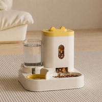 Distributeur automatique de nourriture et eau pour chiens et chats — grand modèle