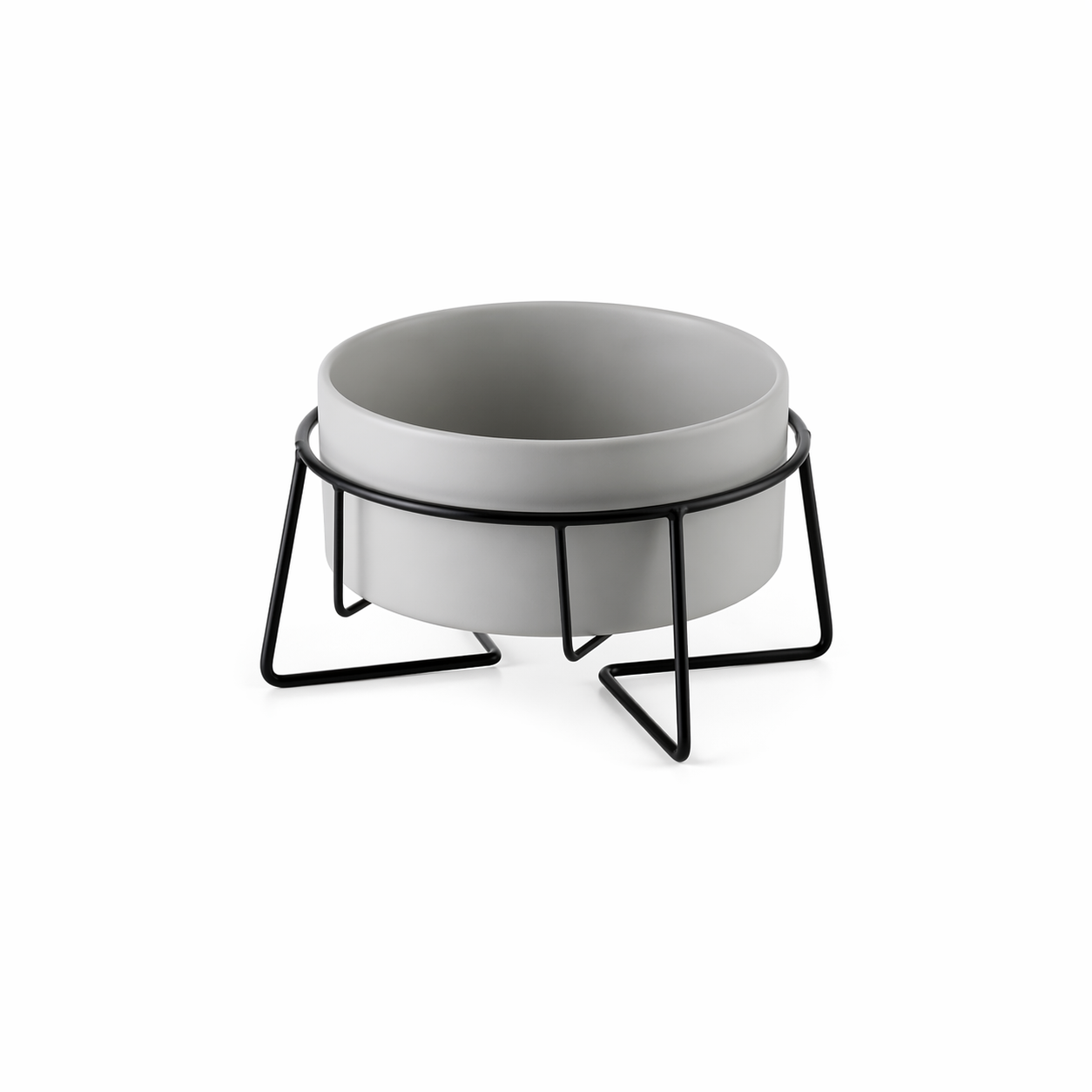 Bol céramique pour animaux — design élégant et pratique, simple ou double