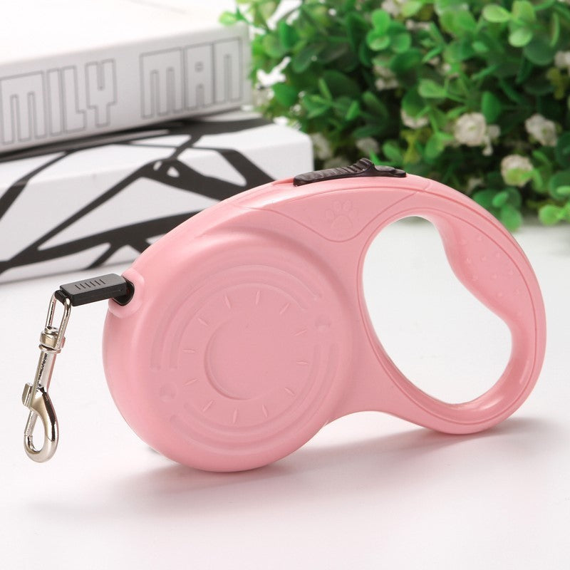 Laisse pour chien avec verrouillage en un clic — confortable et pratique