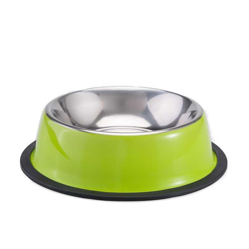 Gamelle pour chien et chat en acier inoxydable — grande taille robuste