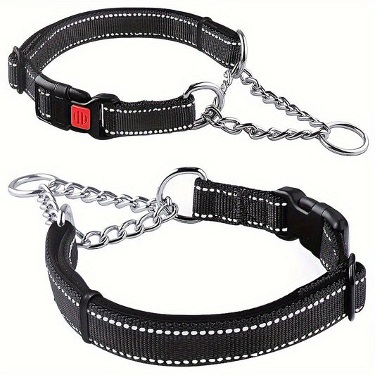 Harnais style export — boucle rapide et collier réfléchissant pour animaux