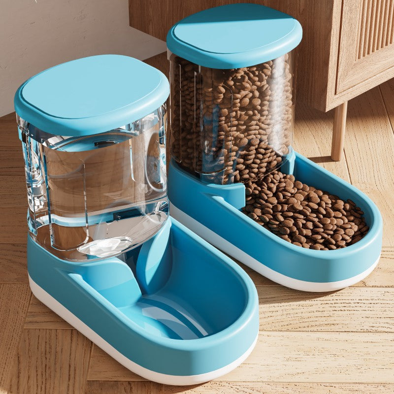 Distributeur automatique de nourriture pour animaux — gamelle et distributeur d'eau