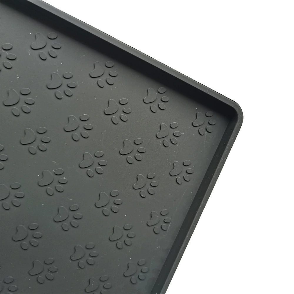 Tapis silicone pour gamelle — protection anti-déversement pour chien et chat