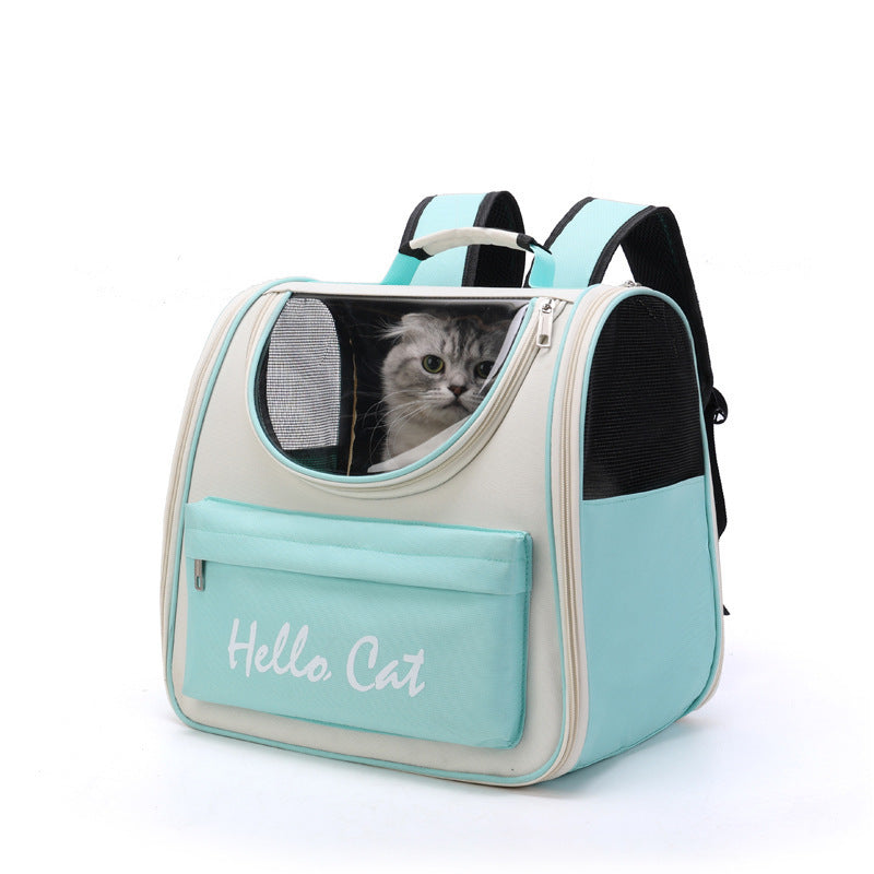 Sac à dos chat portable — capsule spatiale respirante et grande capacité