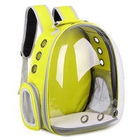 Sac à dos transparent en forme de capsule spatiale — pratique et design