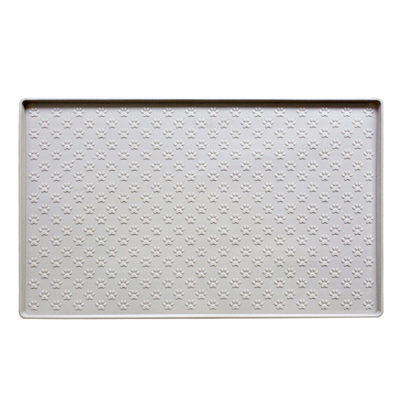 Tapis de Gamelle en silicone pour animaux – antidérapant et Imperméable