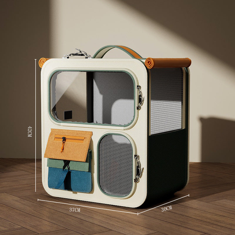 Valise de transport pour chats — pratique et spacieuse