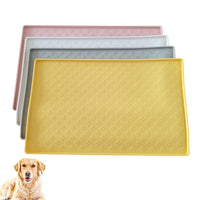 Tapis silicone pour gamelle — protection anti-déversement pour chien et chat