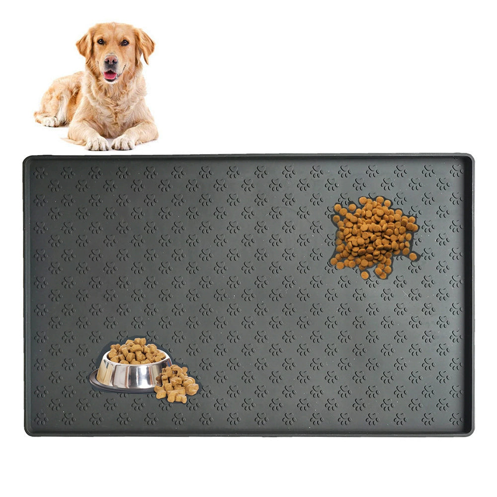 Tapis silicone pour gamelle — protection anti-déversement pour chien et chat