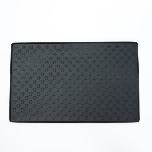 Tapis de Gamelle en silicone pour animaux – antidérapant et Imperméable