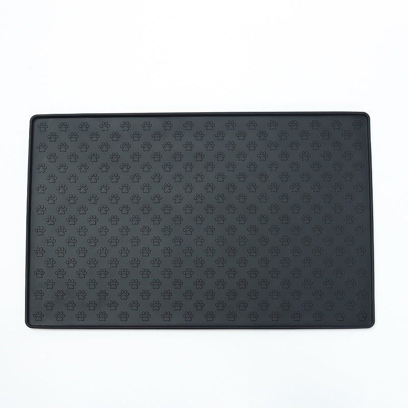 Tapis de Gamelle en silicone pour animaux – antidérapant et Imperméable