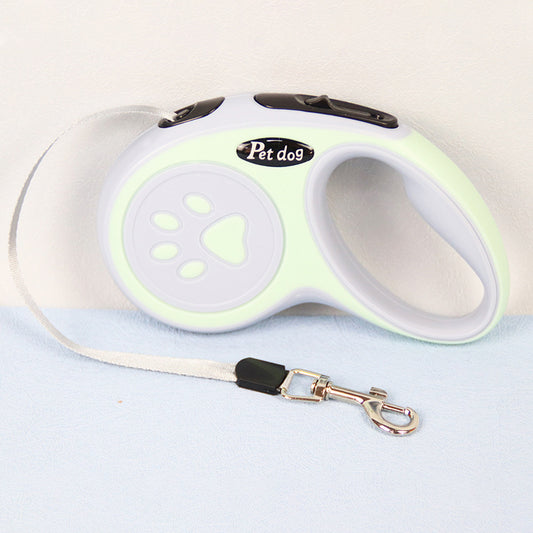 Laisse pour chien avec verrouillage en un clic — confortable et pratique