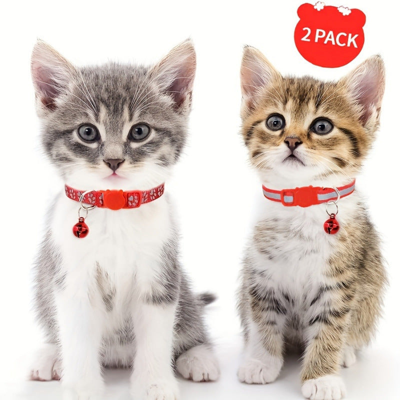 Harnais pour chat avec motif empreinte de patte — pésistant