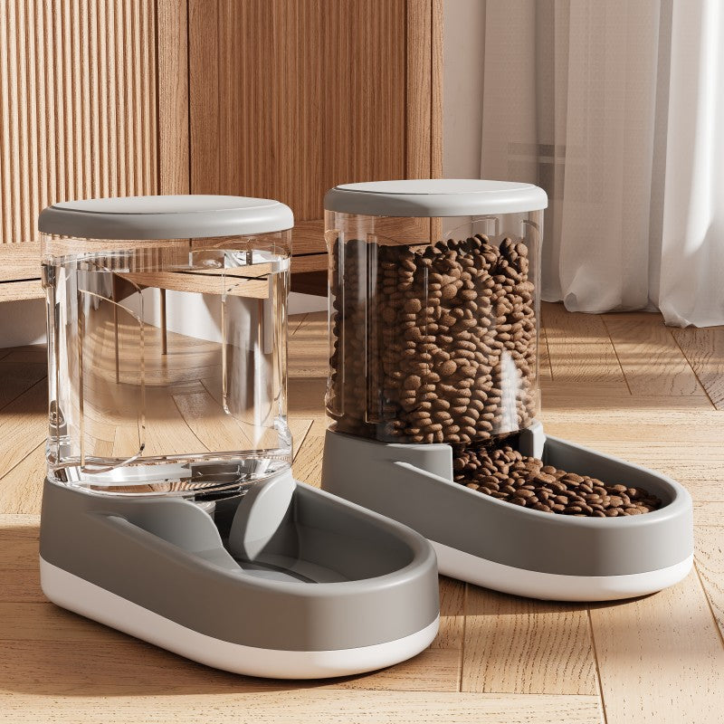Distributeur automatique de nourriture pour animaux — gamelle et distributeur d'eau