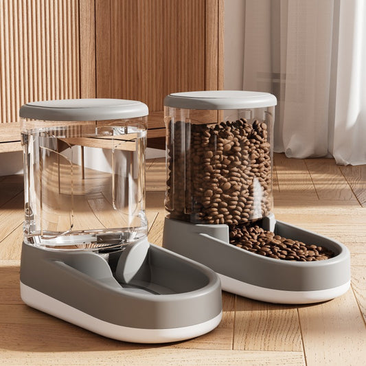 Distributeur automatique de nourriture pour animaux — gamelle et distributeur d'eau