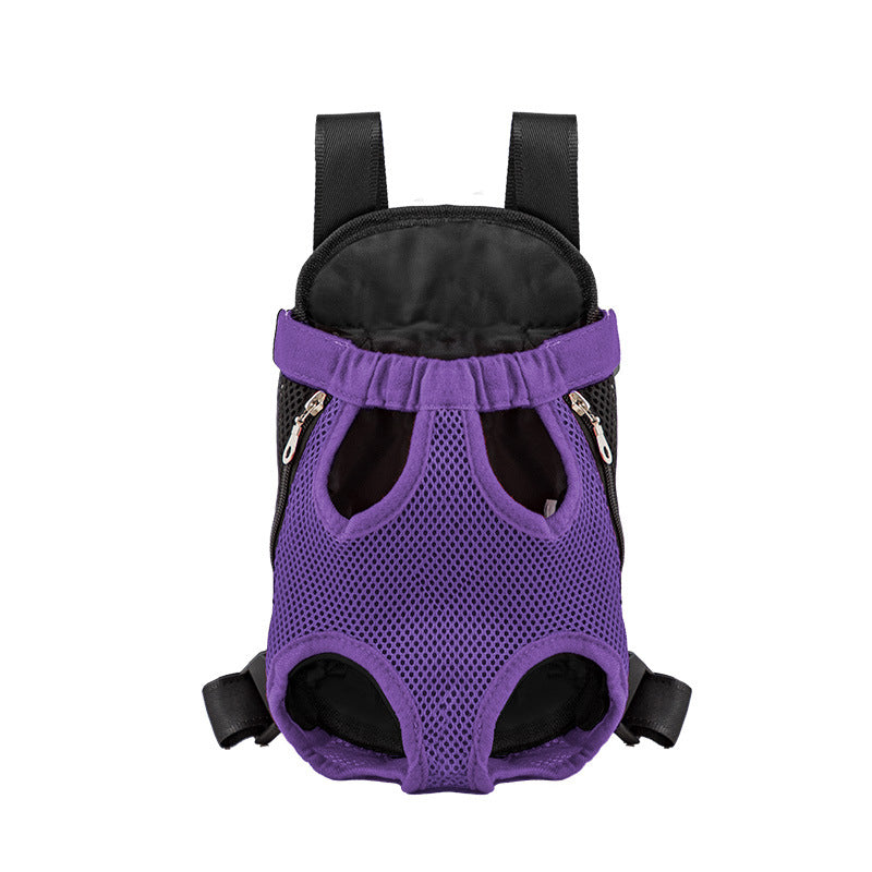 Sac à dos pour chat et chien — sac de poitrine confortable et pratique