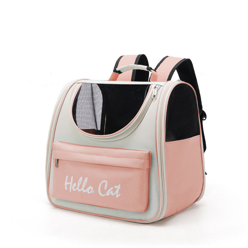 Sac à dos chat portable — capsule spatiale respirante et grande capacité