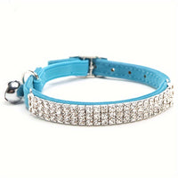 Collier pour animaux — bijoux scintillant avec clochette rotative