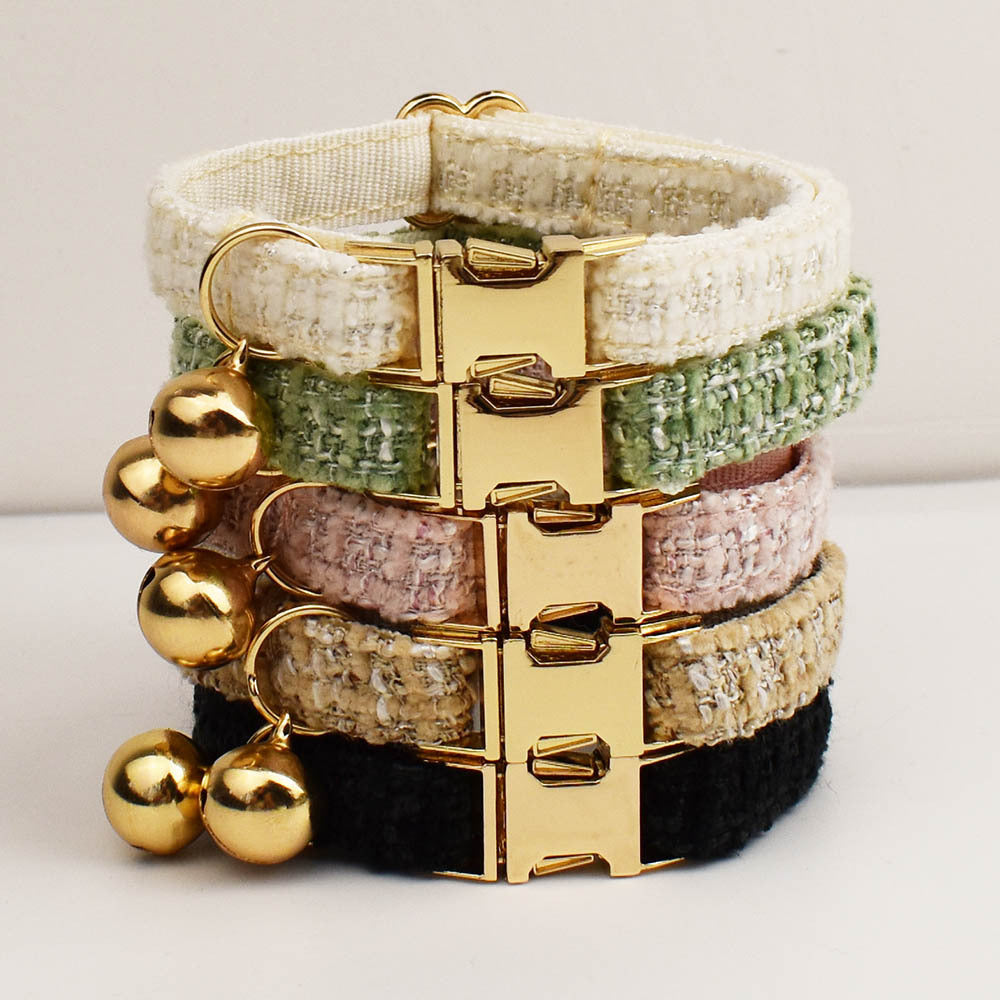 Collier pour animaux de compagnie – nouveau modèle gravé avec clochette