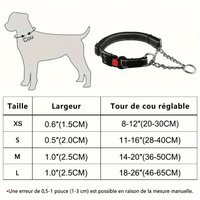 Harnais style export — boucle rapide et collier réfléchissant pour animaux